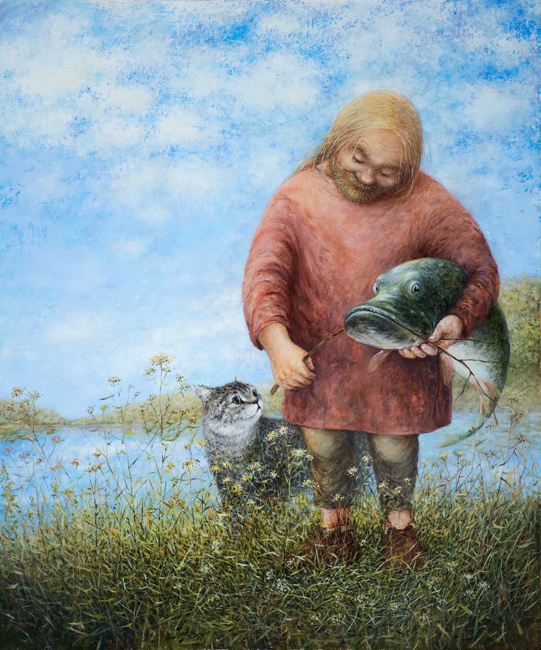 Pike - 1, Natalya Govorukhina, Buy the painting Oil
