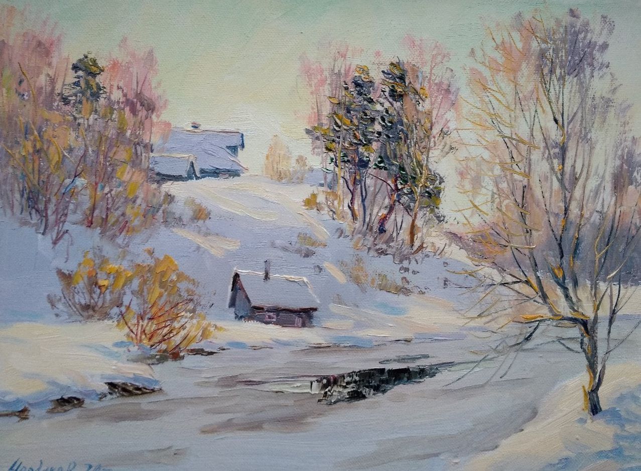 March Sun - 1, Vyacheslav Cherdakov, Buy the painting Oil