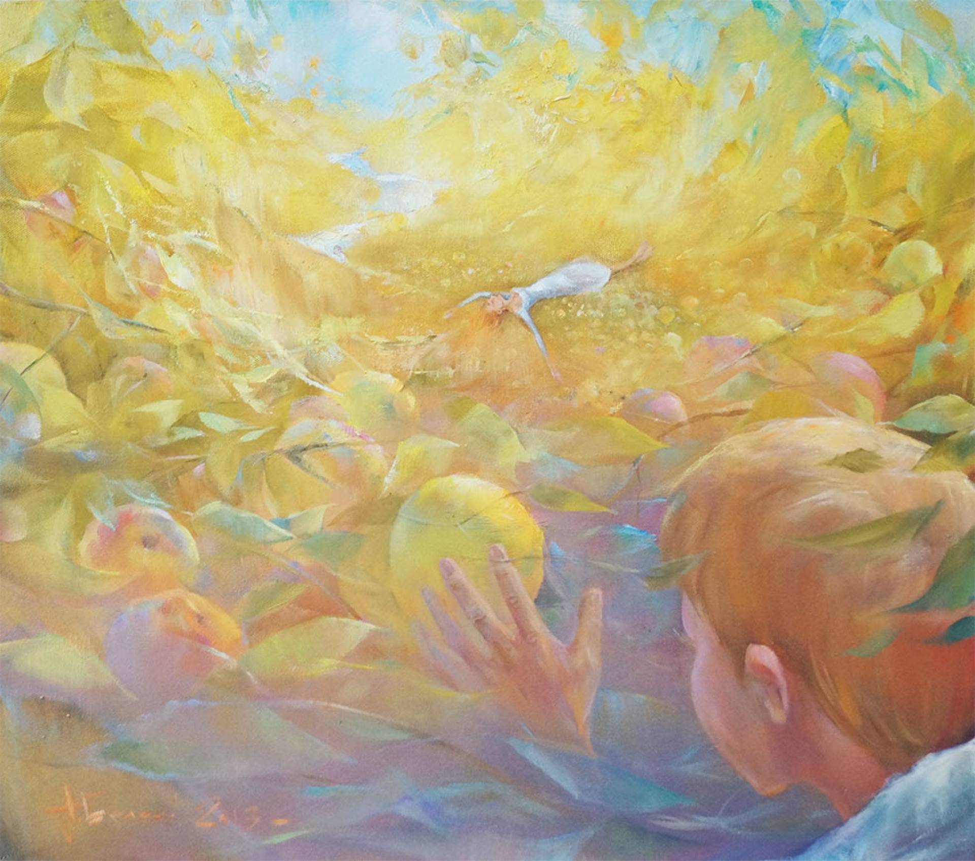 Childhood. Autumn, Alexander Belyaev, Buy the painting Oil