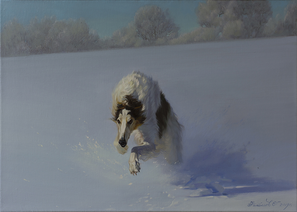 Hare, wait! - 1,  Oleg Nikolaev, Buy the painting Oil