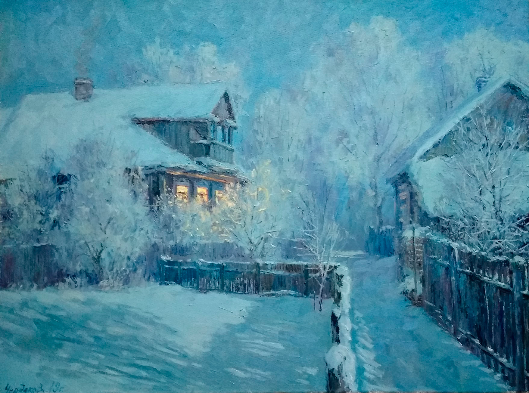 Moonlight - 1, Vyacheslav Cherdakov, Buy the painting Oil