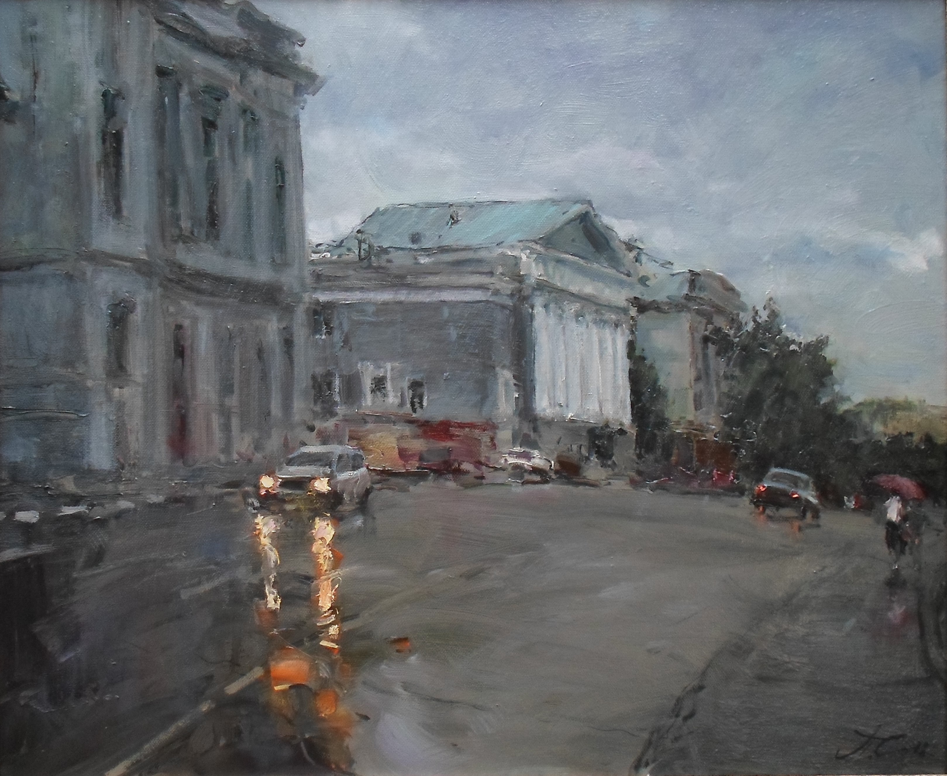 Rainy Day - 1, Sergei Prokhorov, Buy the painting Oil