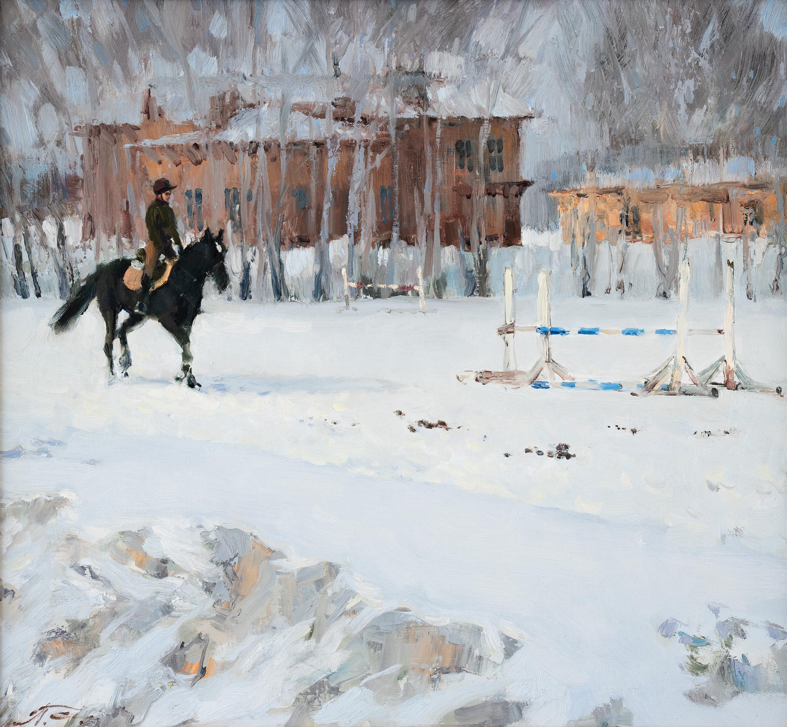 March. Dressage of the Crow - 1, Sergei Prokhorov, Buy the painting Oil