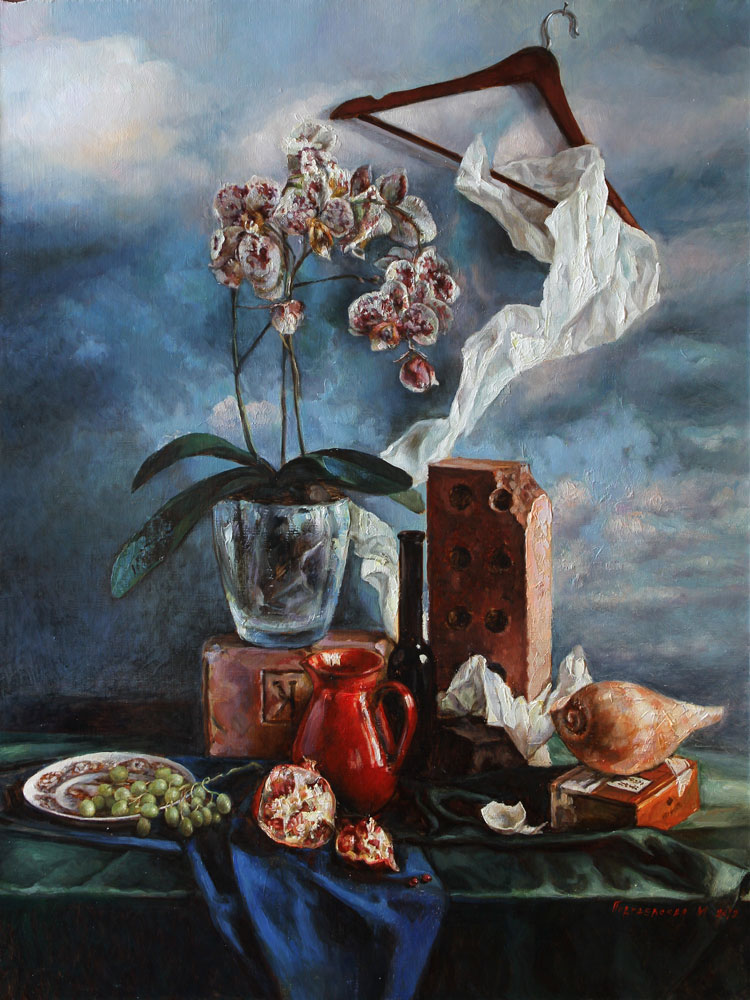 Still Life With Hanger - 1, Marina Podgaevskaya, Buy the painting Oil