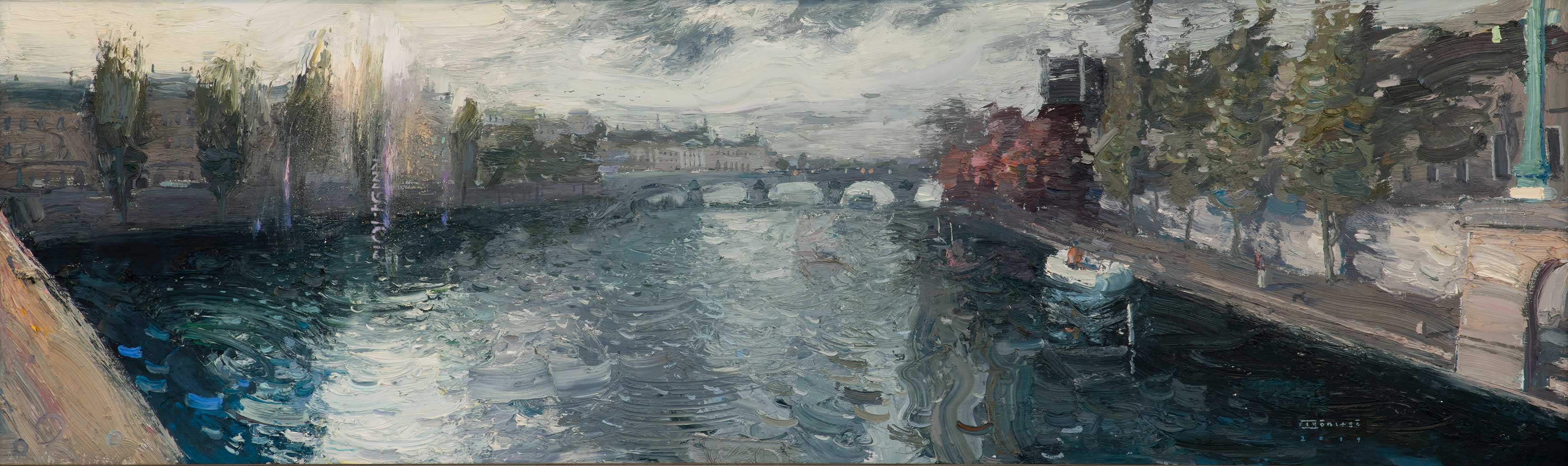 Morning. Paris - 1, Sergey Kiyanitsa, Buy the painting Oil