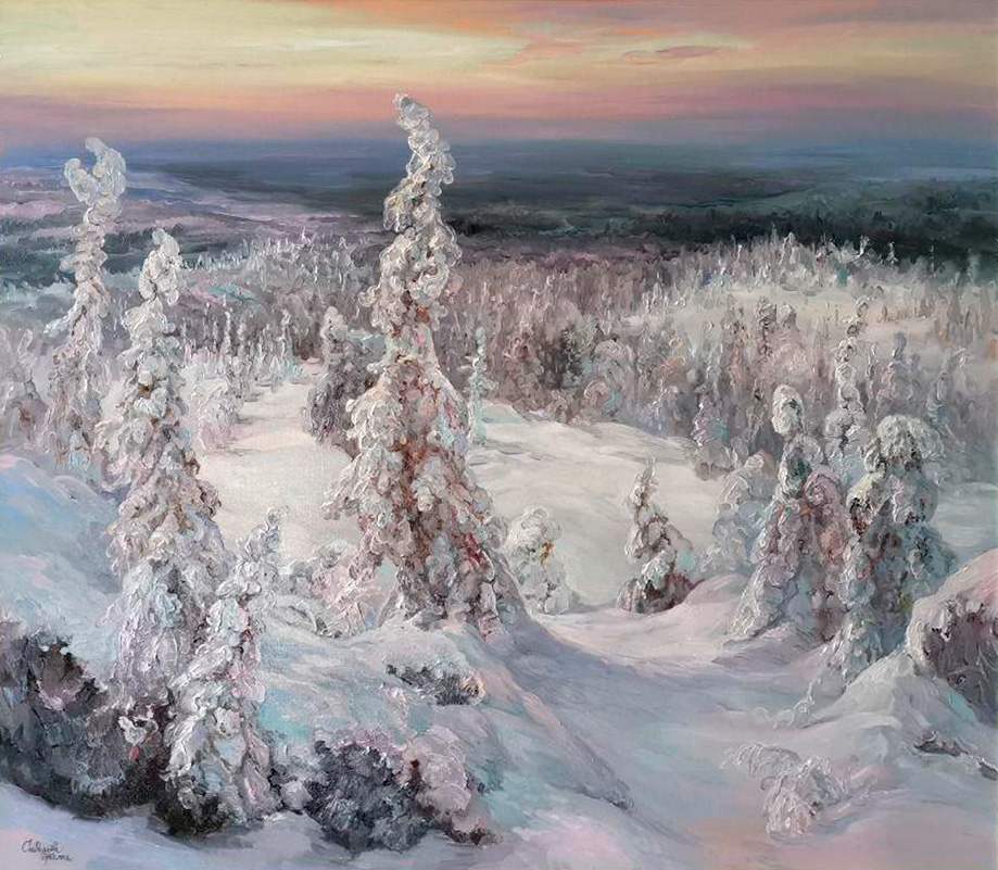 Dawn. The old stone - 1, Zhanna Sidorova, Buy the painting Oil