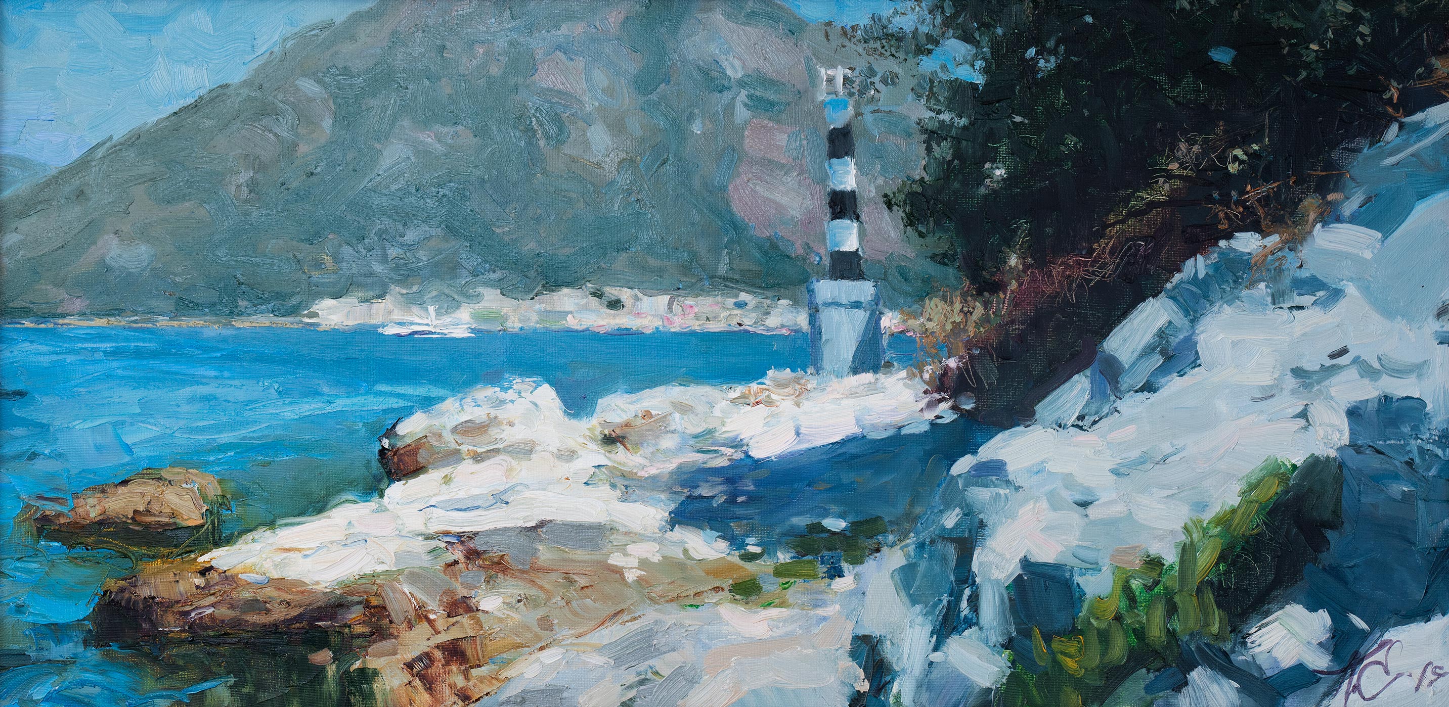 By the Lighthouse - 1, Sergei Prokhorov, Buy the painting Oil