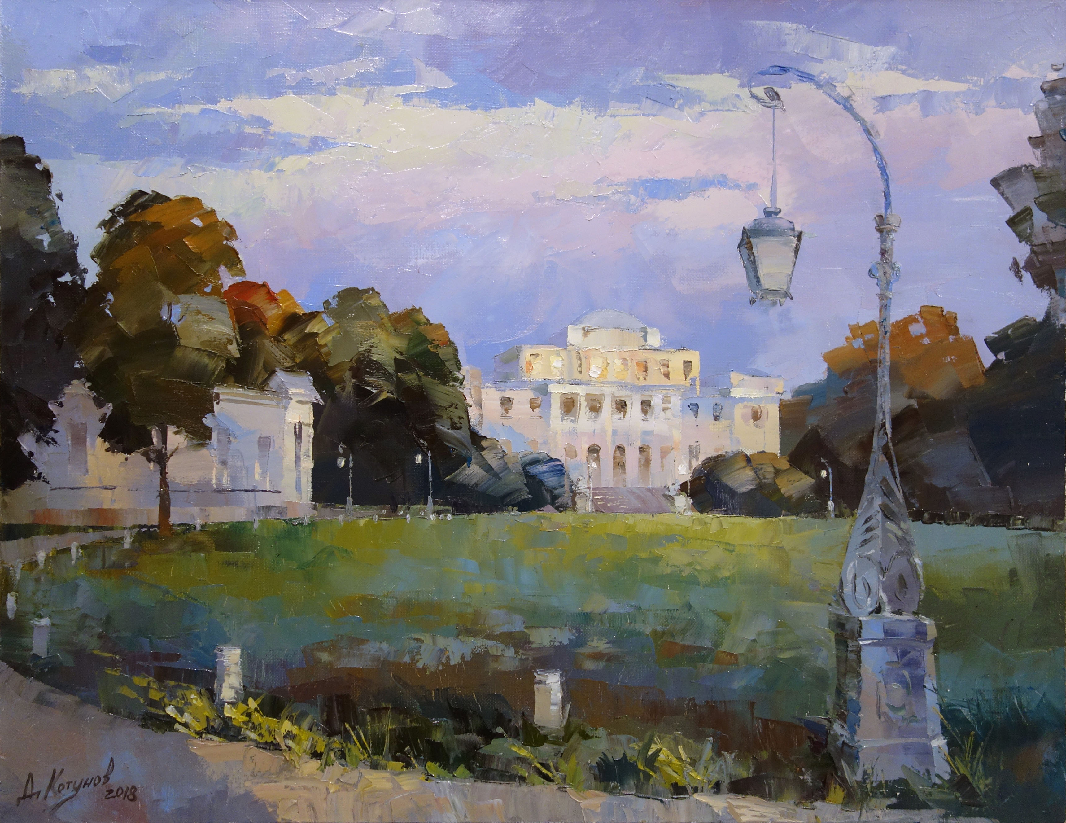 Elagin Palace - 1, Dmitry Kotunov, Buy the painting Oil