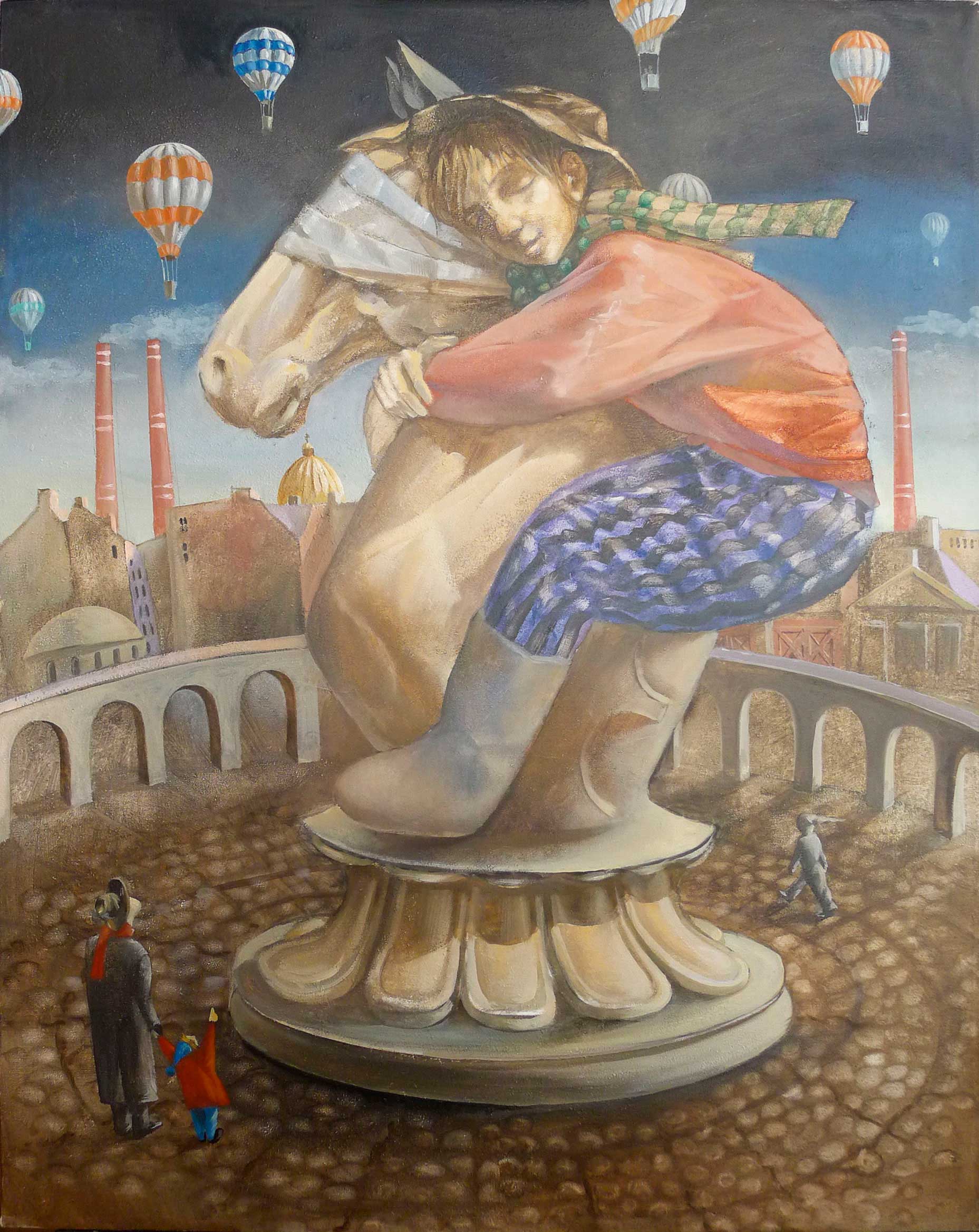 Dream of Dreams. Rider - 1, Dmitriy Ivanov, Buy the painting Oil