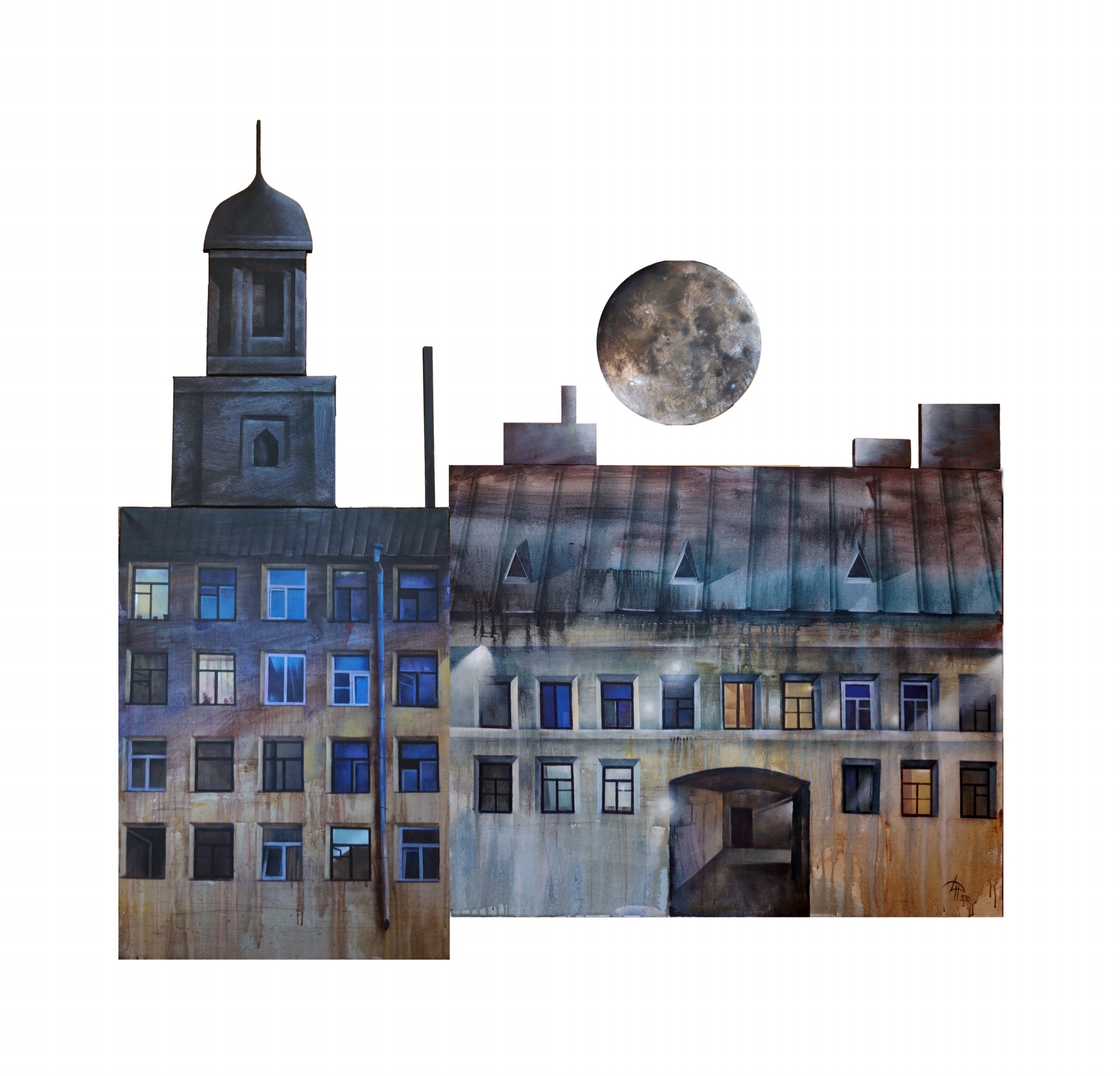 Moonlight - 1, Dinara Hoertnagle, Buy the painting Oil