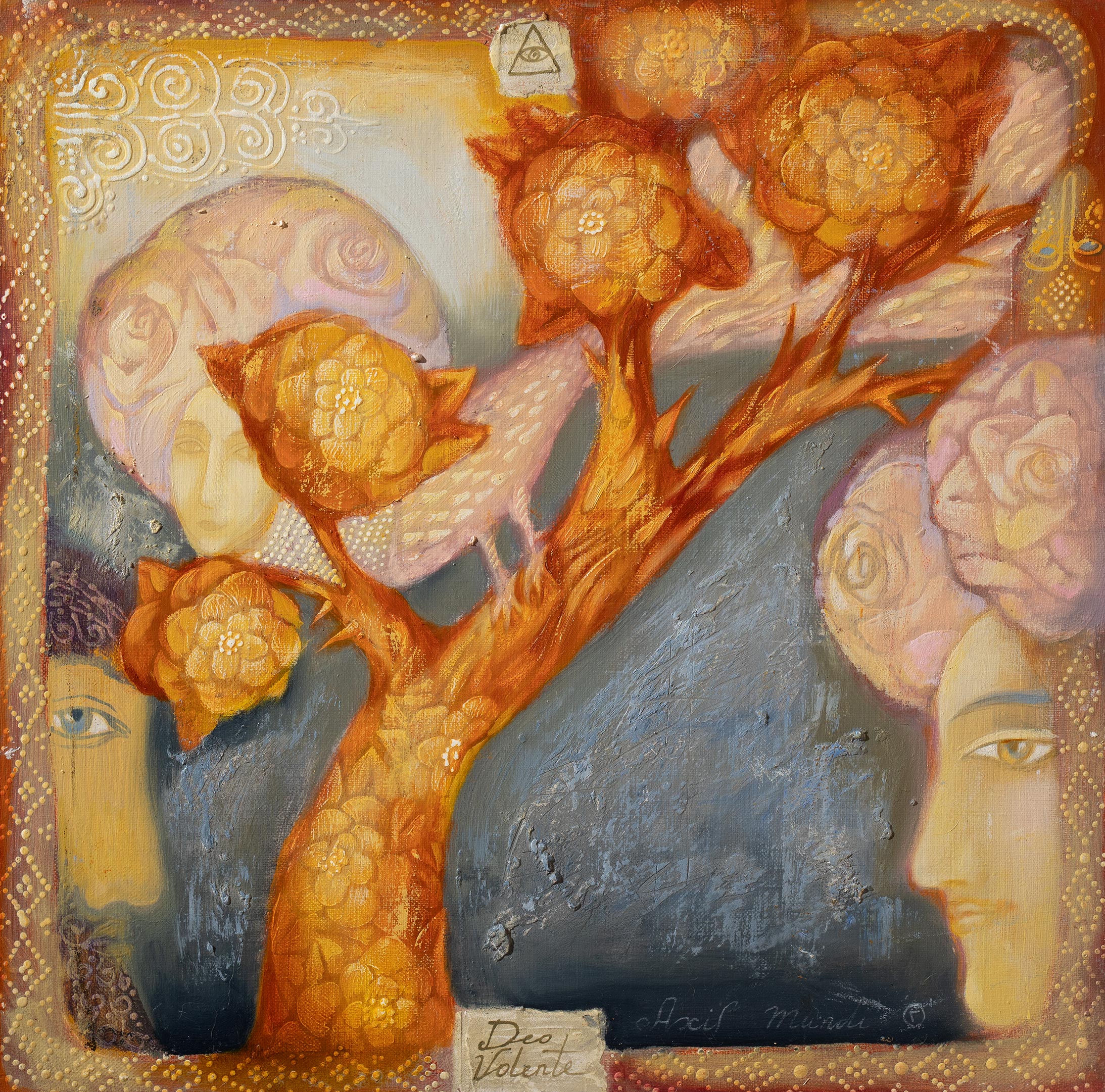 Tree of Cognition - 1, Olga Gasparyan, Buy the painting Mixed media