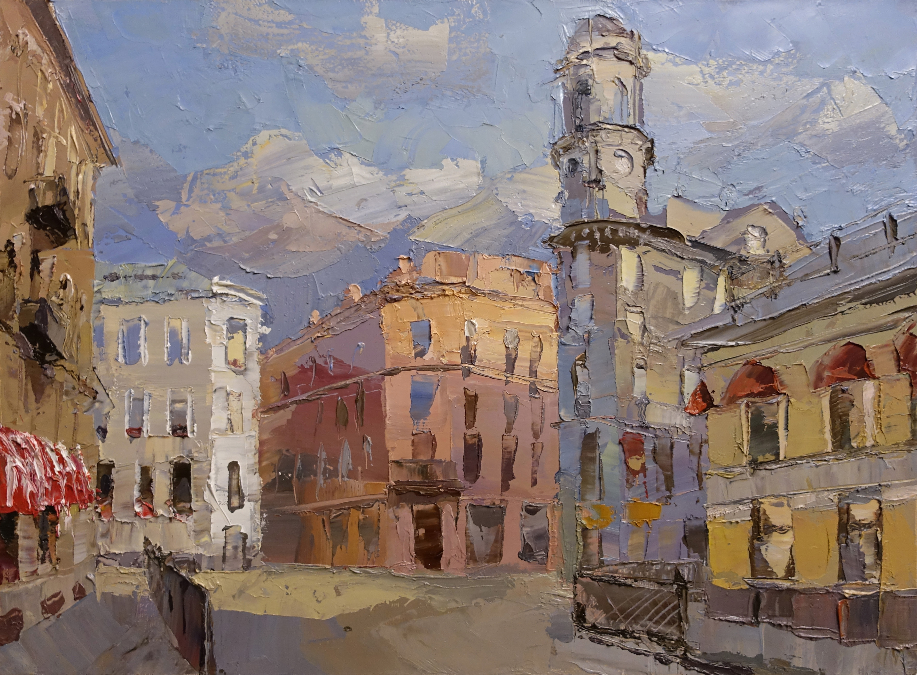 Five Corners - 1, Dmitry Kotunov, Buy the painting Oil