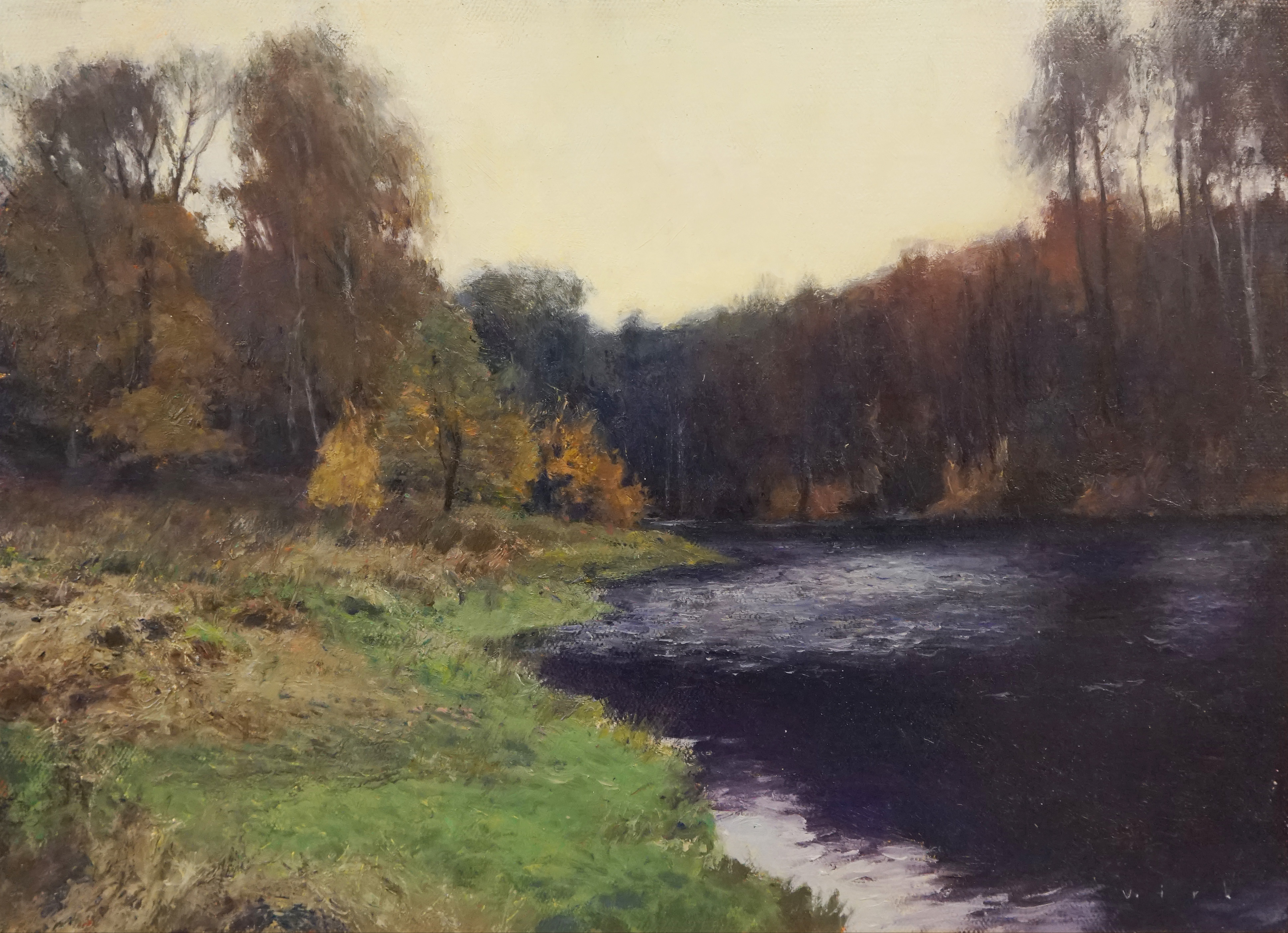 Cold autumn - 1, Vladimir Kirillov, Buy the painting Oil