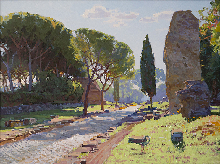 Appian way - 1, Sergey Ulyanovskiy, Buy the painting Oil