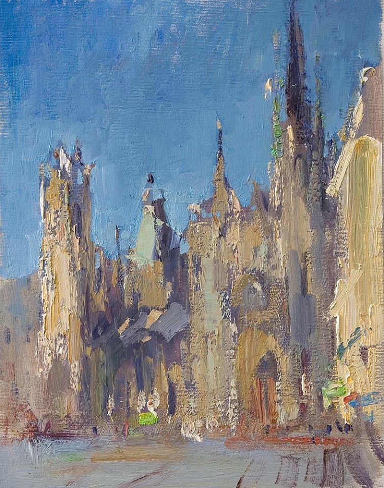 Rouen cathedral, Vyacheslav Korolenkov, Buy the painting Oil