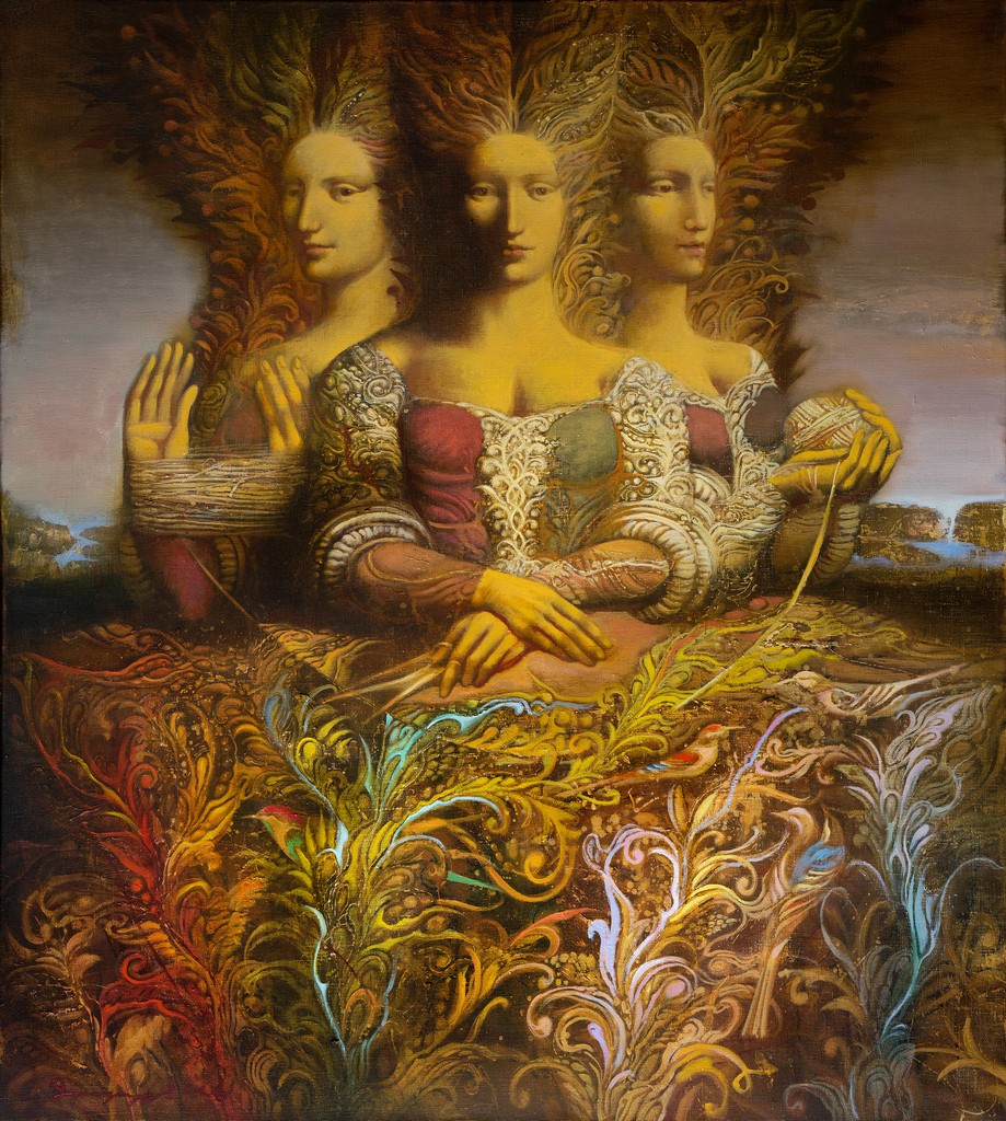 The Three Graces - 1, Armen Gasparyan, Buy the painting Oil
