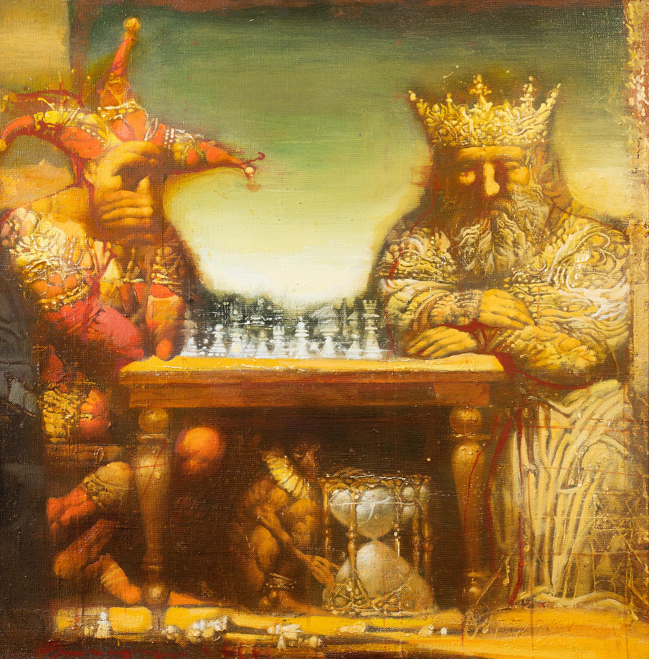 The King and the Clown - 1, Armen Gasparyan, Buy the painting Oil