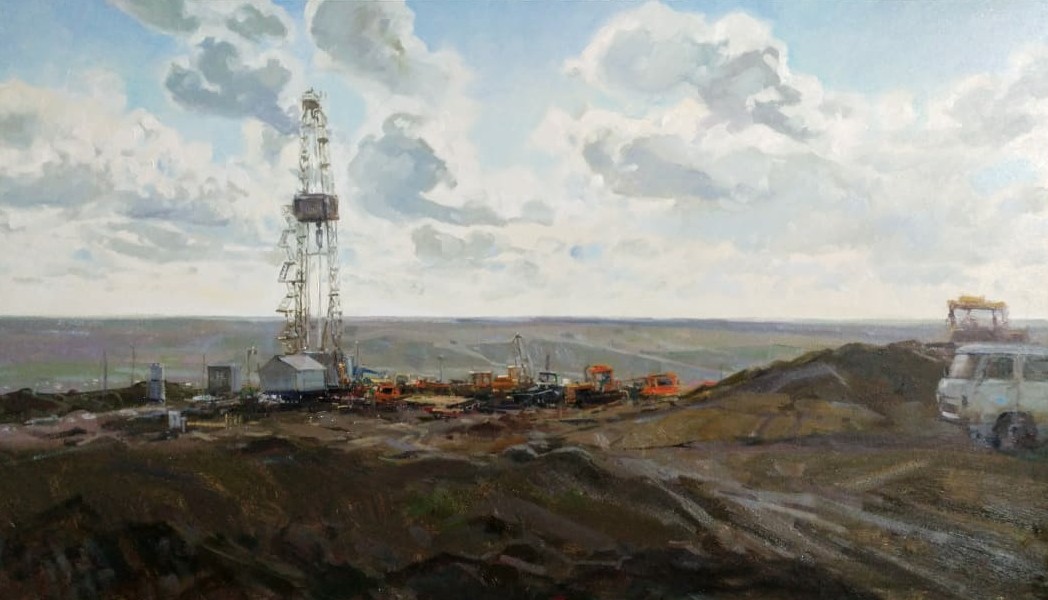 Burovaya, Nikolay Petrov, Buy the painting Oil