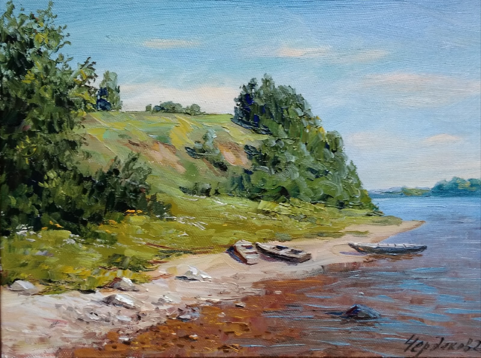 Summer - 1, Vyacheslav Cherdakov, Buy the painting Oil