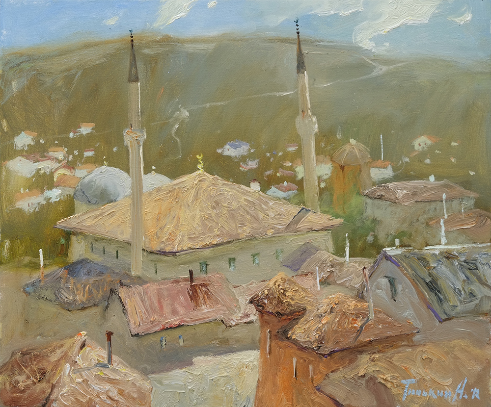 Noon in Bakhchisarai - 1, Alexander Tunkin, Buy the painting Oil