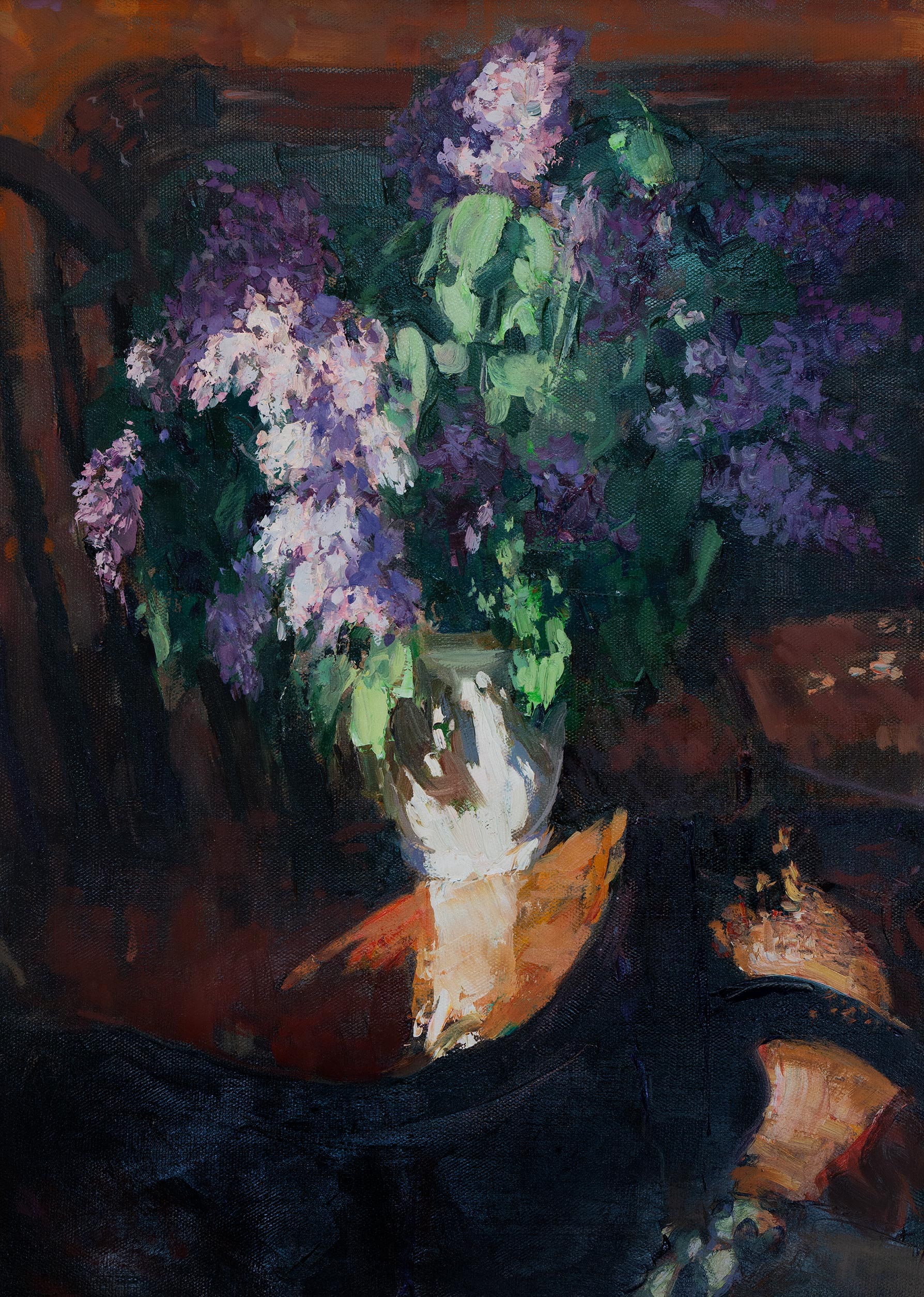 Lilac Bouquet - 1, Sergei Prokhorov, Buy the painting Oil
