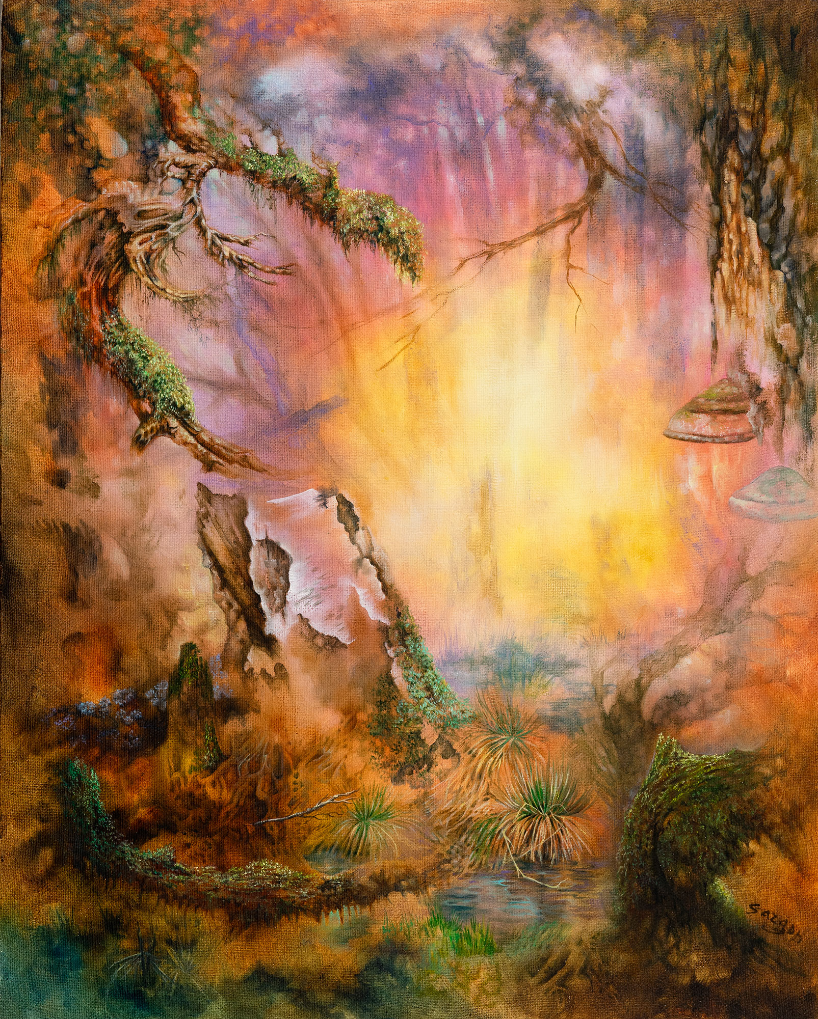 Swamp - 1, , Buy the painting Oil