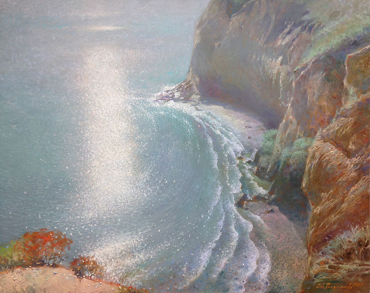 Cape Lucullus in the Morning. Crimea - 1, Eugene Terekhov, Buy the painting Oil