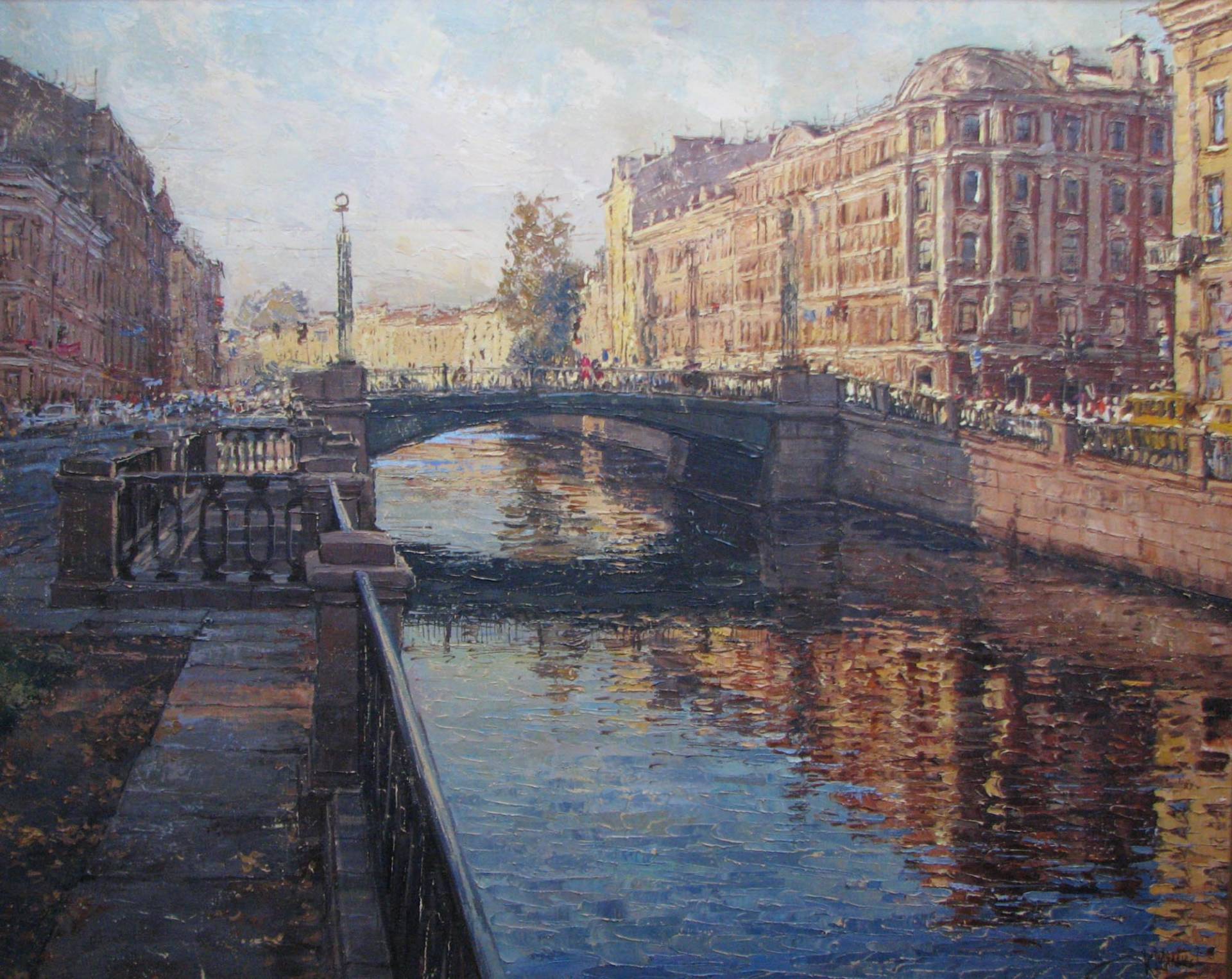 Voznesensky Bridge - 1, Kirill Malkov, Buy the painting Oil