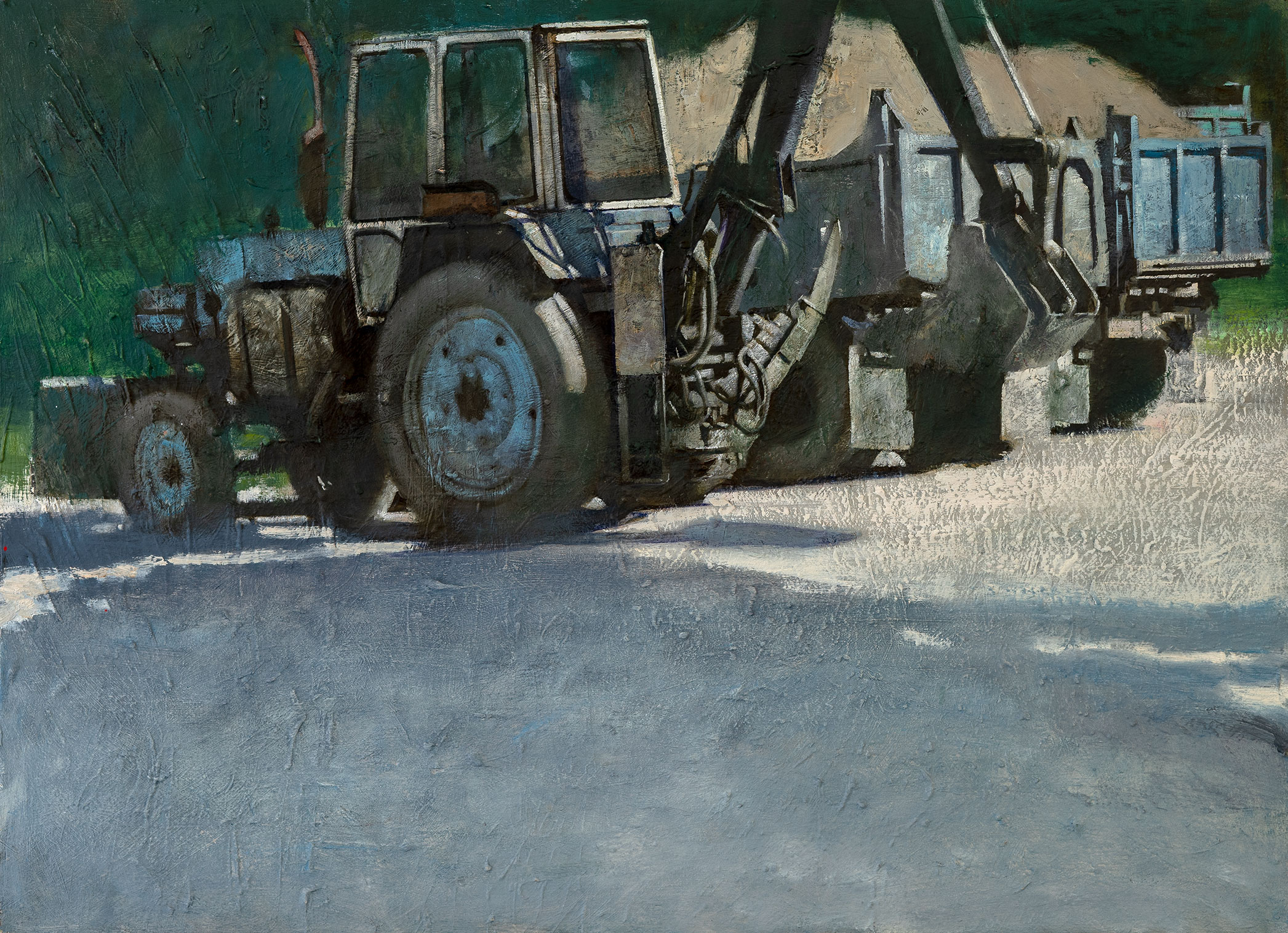 Tractor - 1, Alexander Grekov, Buy the painting Oil