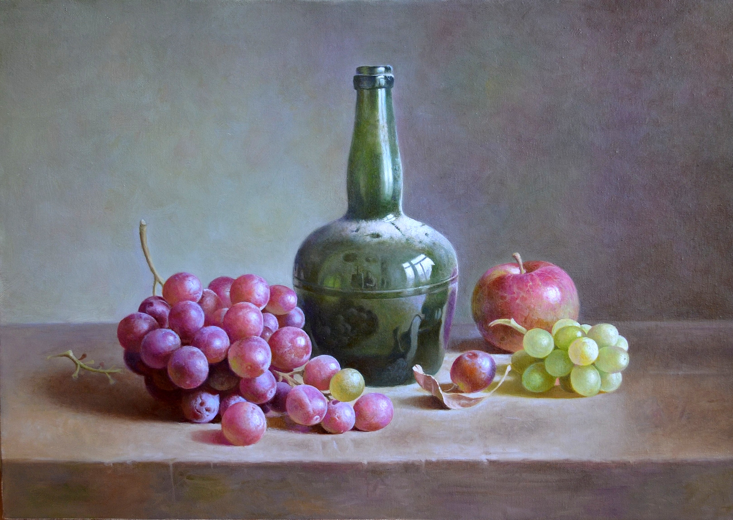 Still Life with Grape - 1, Stanislav Chadov, Buy the painting Oil
