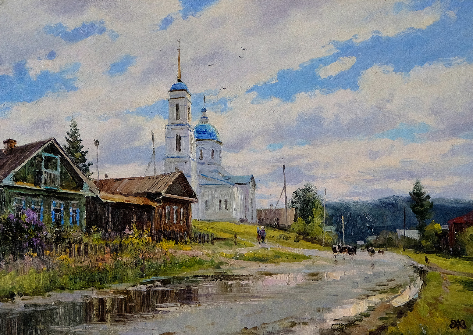 Cherdantsevo. After the rain - 1, Alexey Efremov, Buy the painting Oil