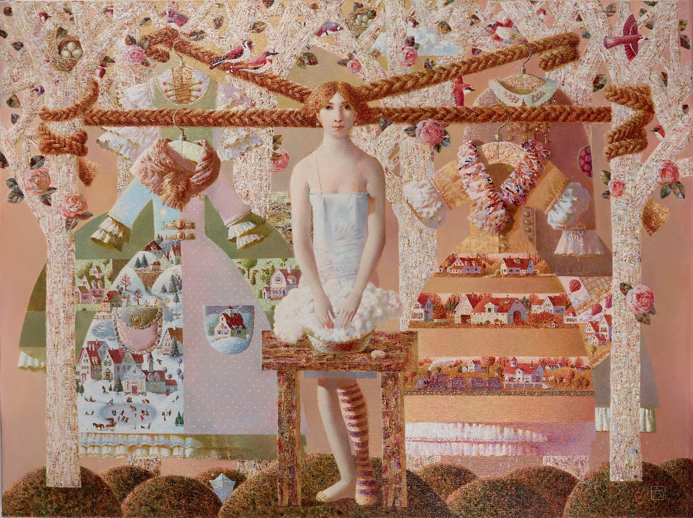 Seasons, Anna Berezovskaya, Buy the painting Oil