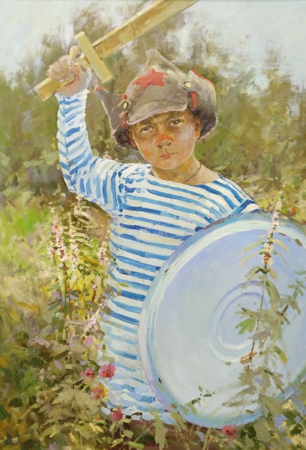 Knight - 1, Nikolay Petrov, Buy the painting Oil