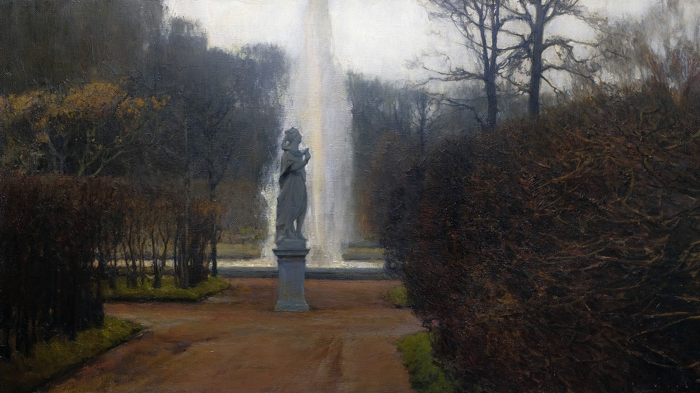 In the Park Peterhof, Vladimir Kirillov, Buy the painting Oil