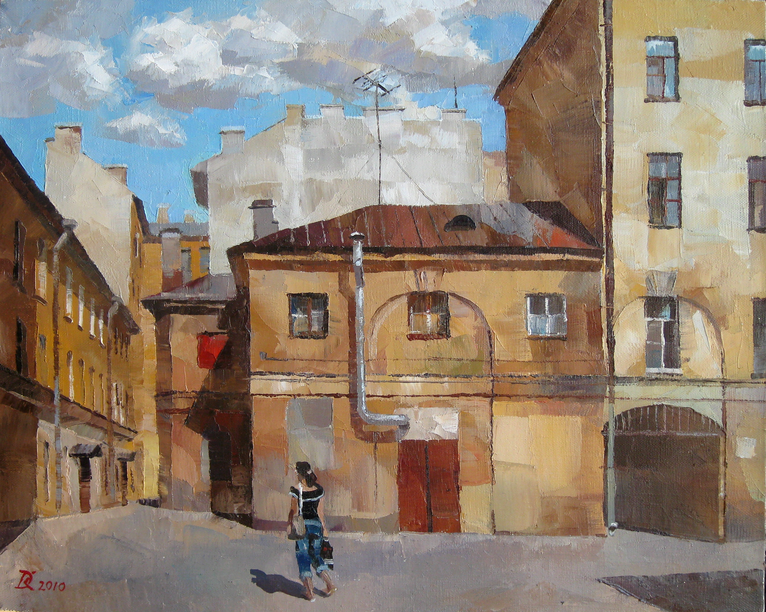 Liteyny Avenue - 1, Dmitry Kotunov, Buy the painting Oil