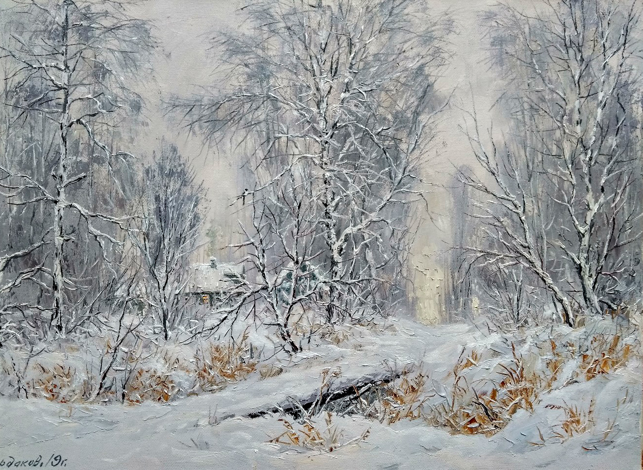 After Snowfall - 1, Vyacheslav Cherdakov, Buy the painting Oil
