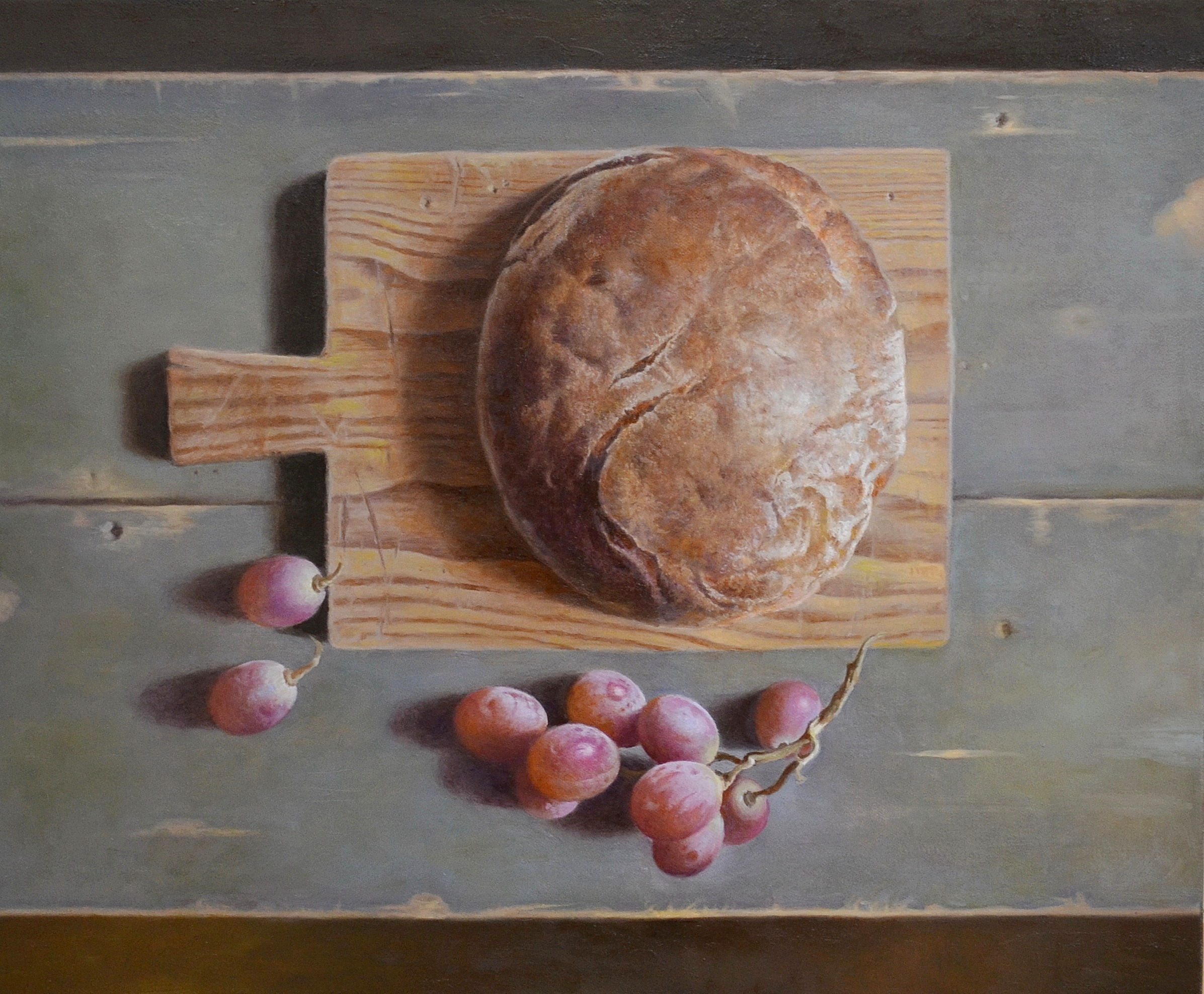 Bread and Grapes - 1, Stanislav Chadov, Buy the painting Oil