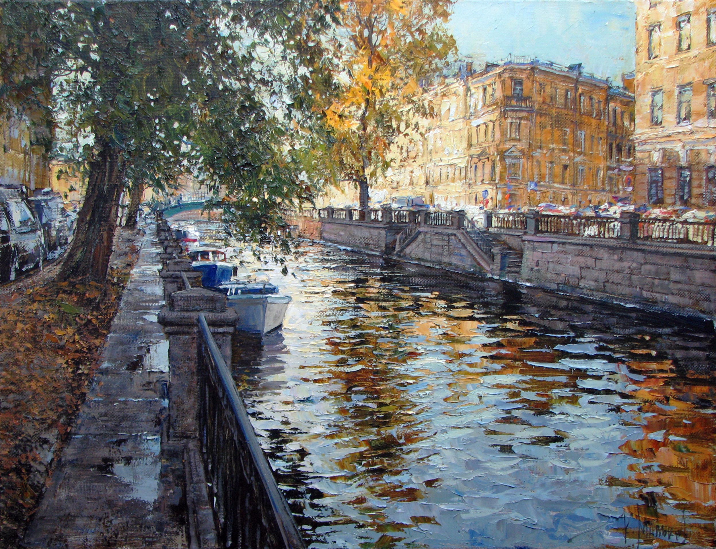 By Sennoy Bridge - 1, Kirill Malkov, Buy the painting Oil