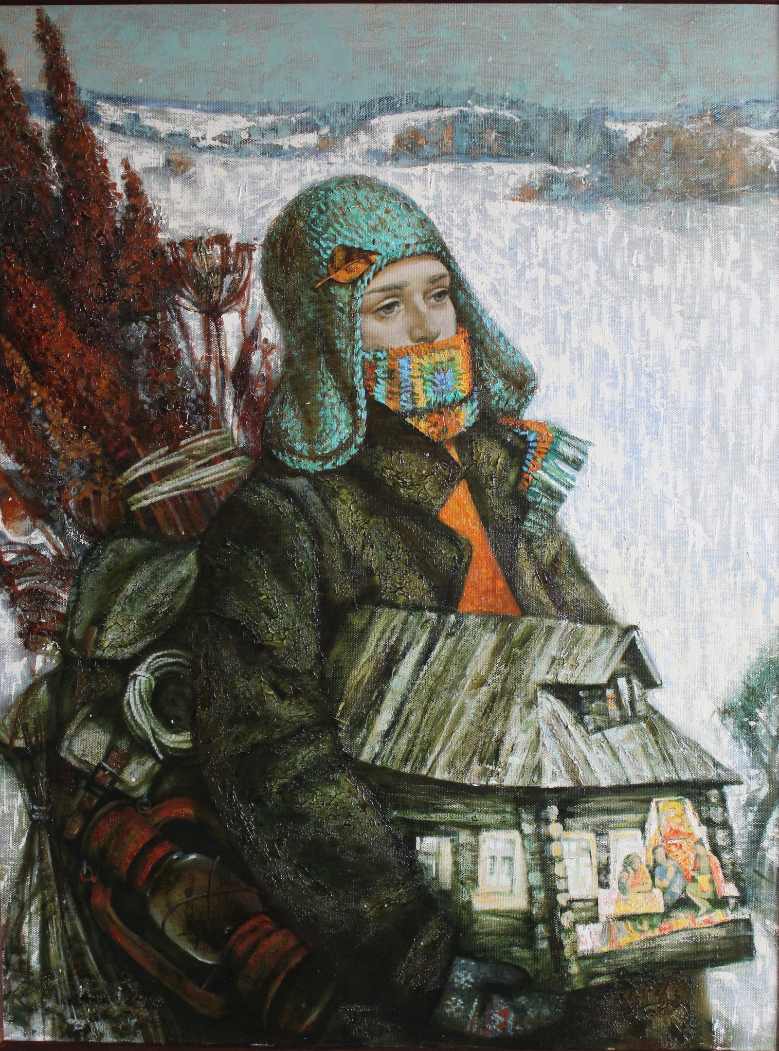 Parental home - 1, Maria Yashina, Buy the painting Oil
