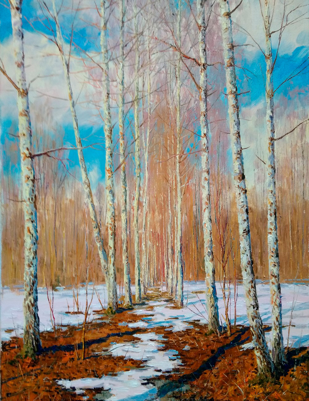 Spring Mood, Vyacheslav Cherdakov, Buy the painting Oil