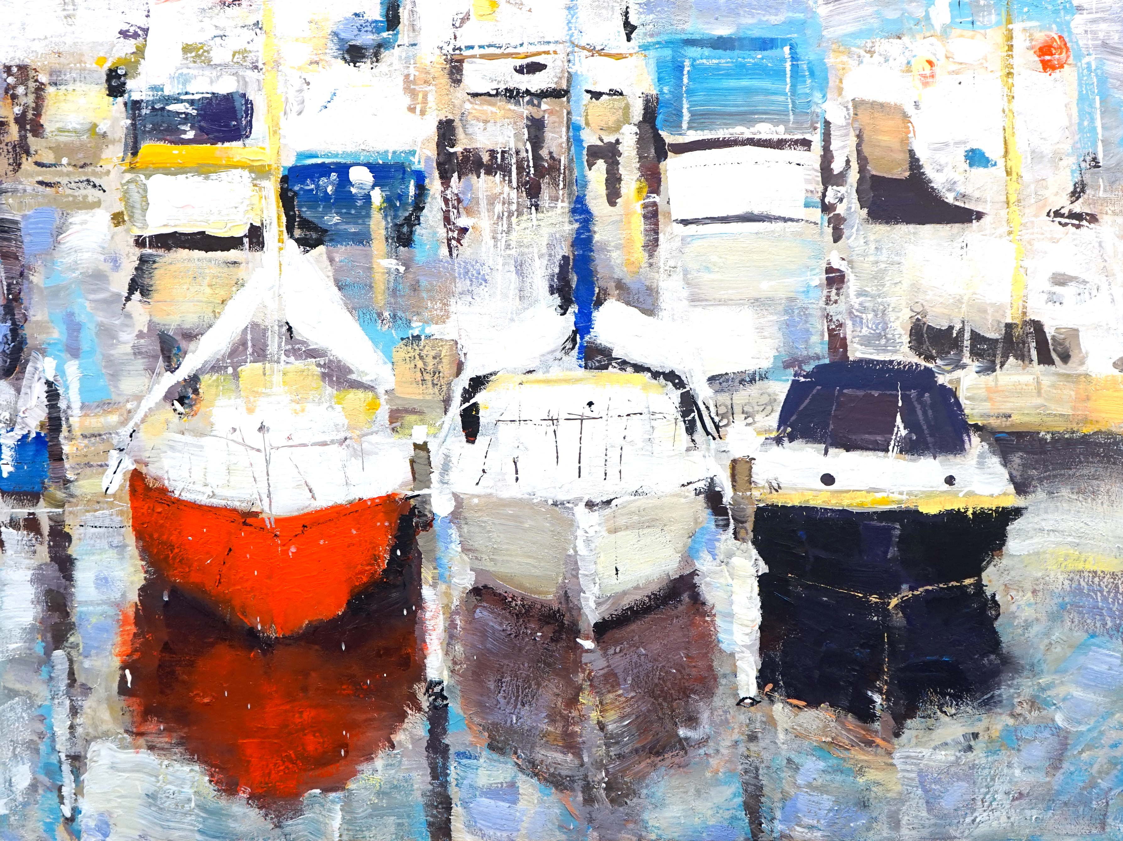 Yachts. Middelburg - 1, Yuri Pervushin, Buy the painting Acrylic