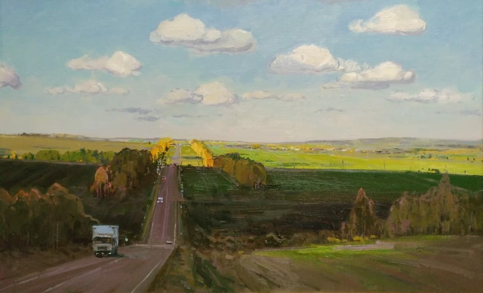 Goodbye, Summer, Nikolay Petrov, Buy the painting Oil
