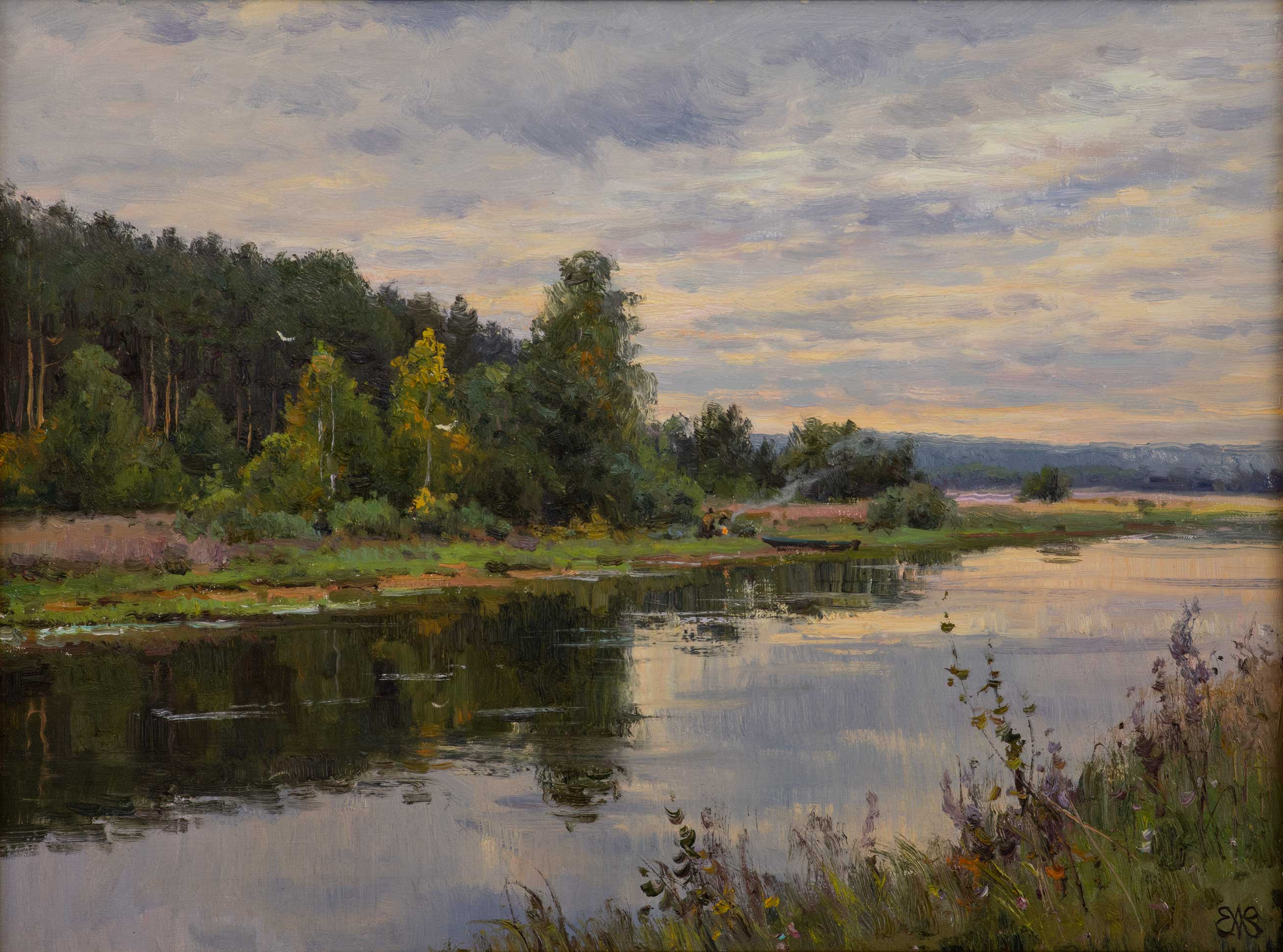 Morning. August - 1, Alexey Efremov, Buy the painting Oil