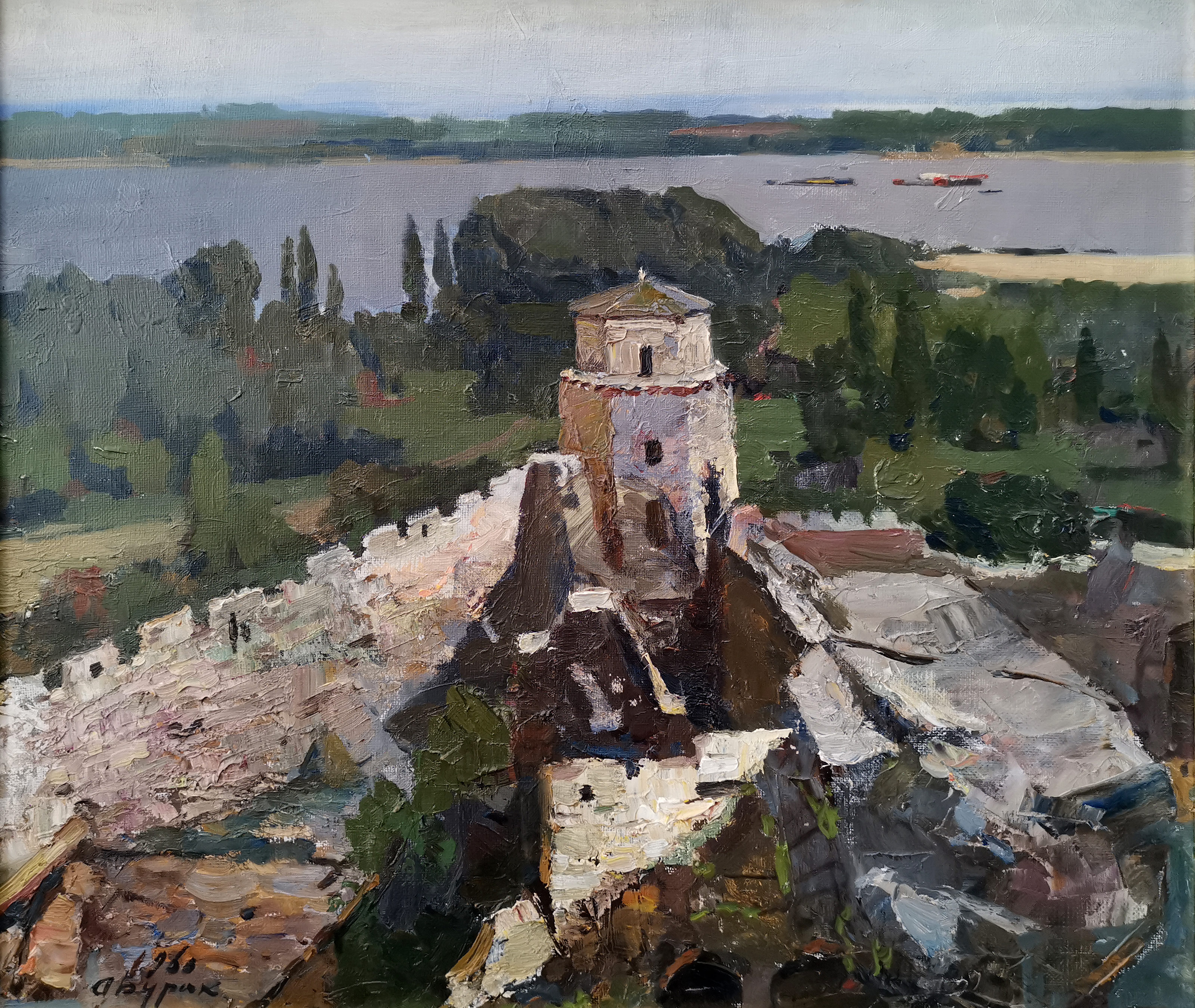 Kalemegdan fortress in Belgrade - 1, Alexander Burak, Buy the painting Oil