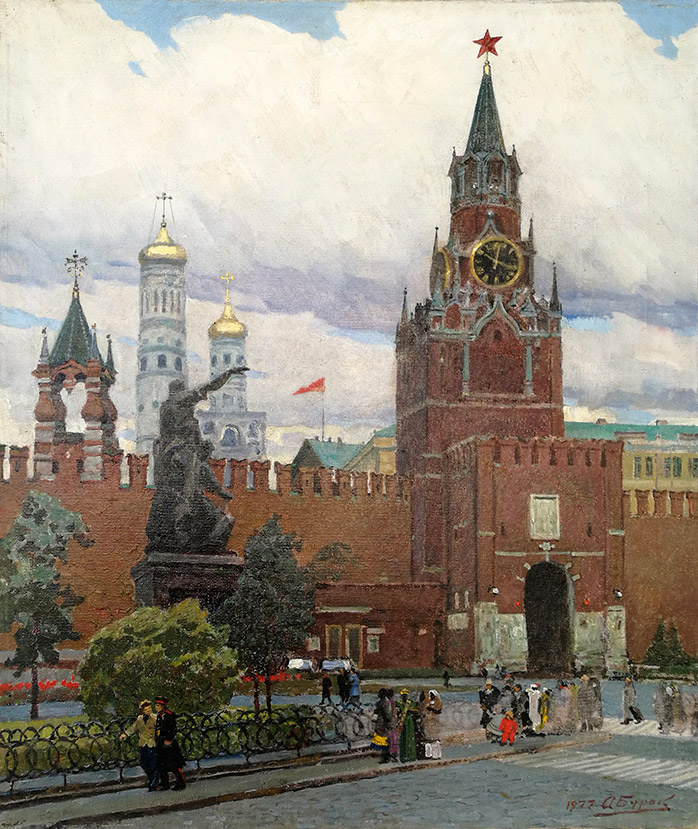 The Kremlin chimes - 1, Alexander Burak, Buy the painting Oil