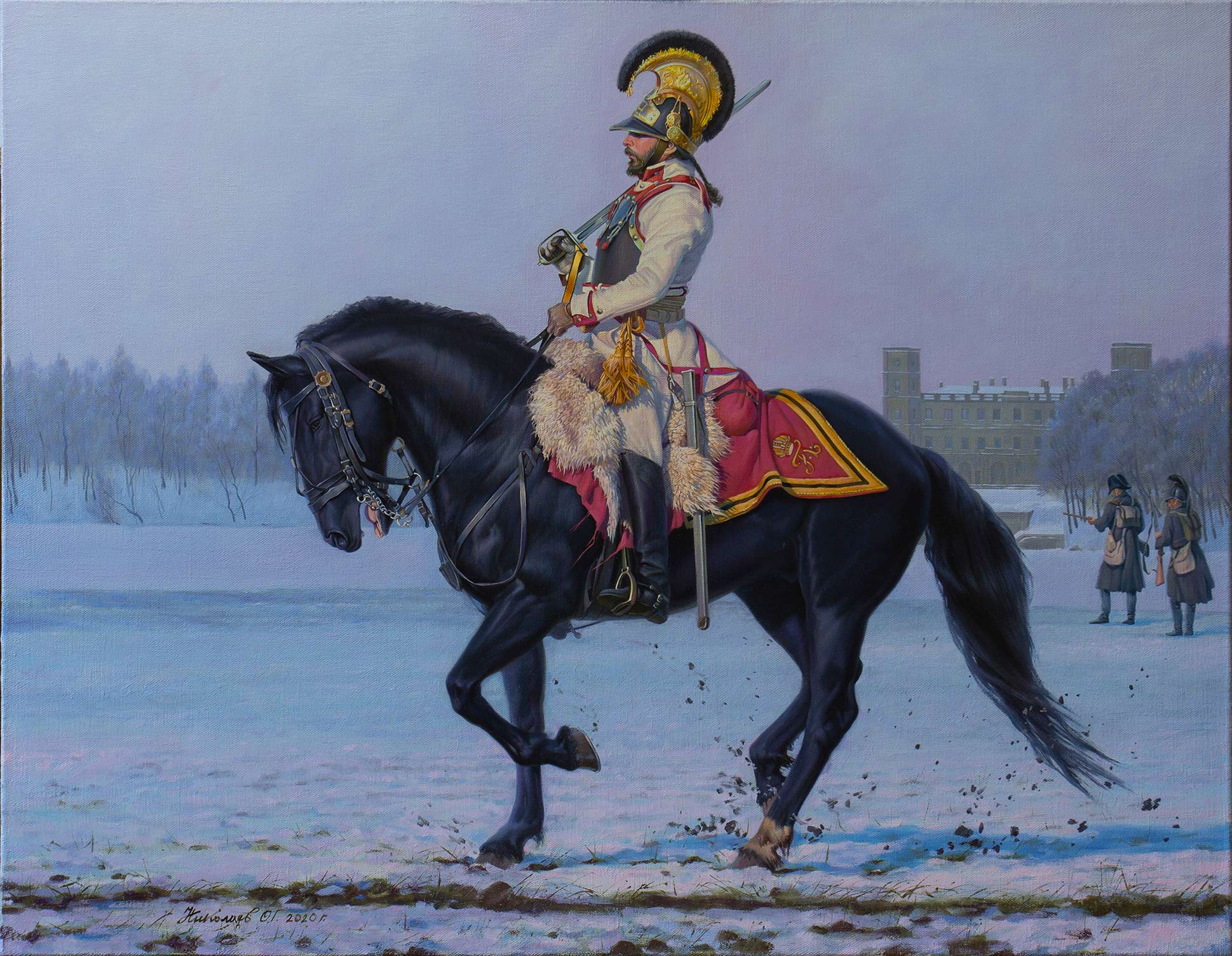 Cuirassiers. Austria - 1,  Oleg Nikolaev, Buy the painting Oil