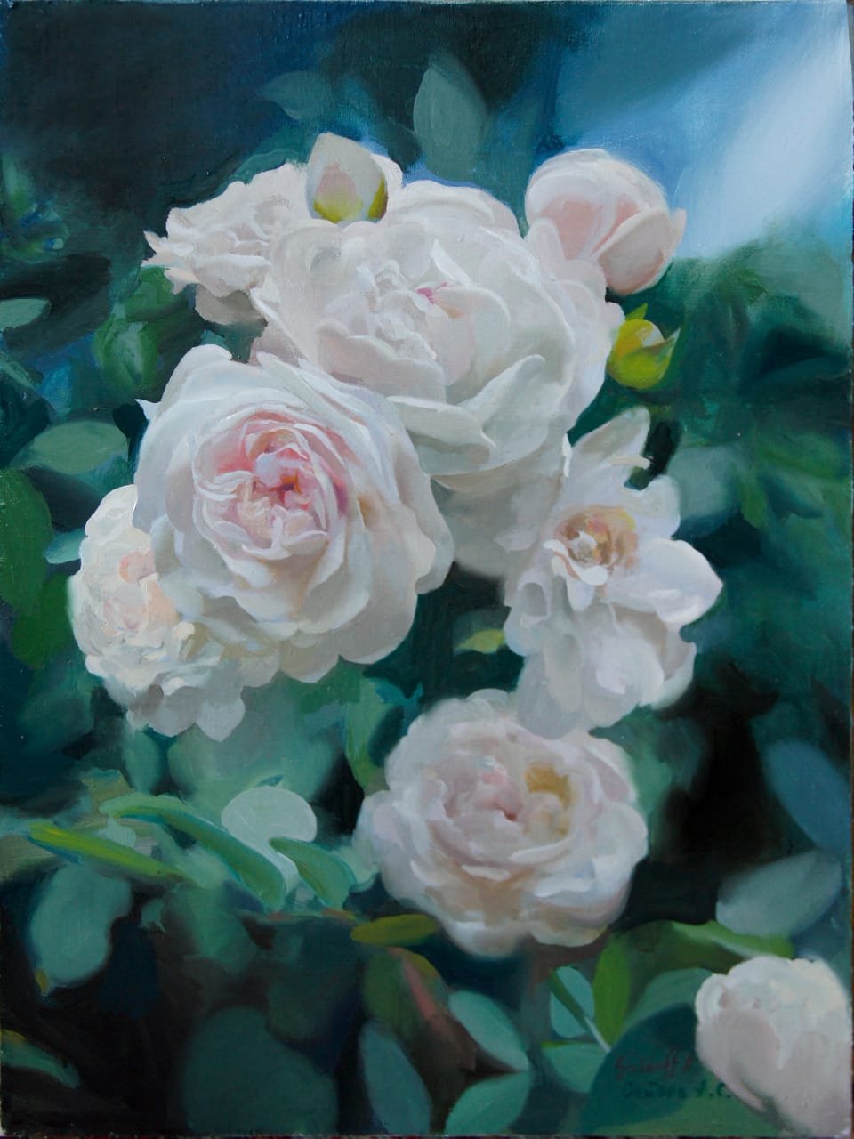 Roses - 1, Alexander Saidov, Buy the painting Oil