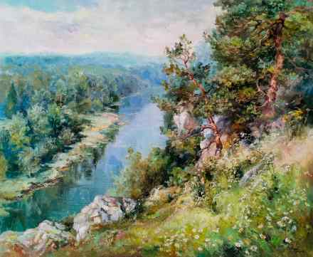 Summer on the Chusovaya River