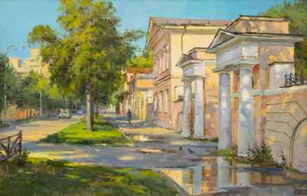 Sunbeams on Dekabristov Street