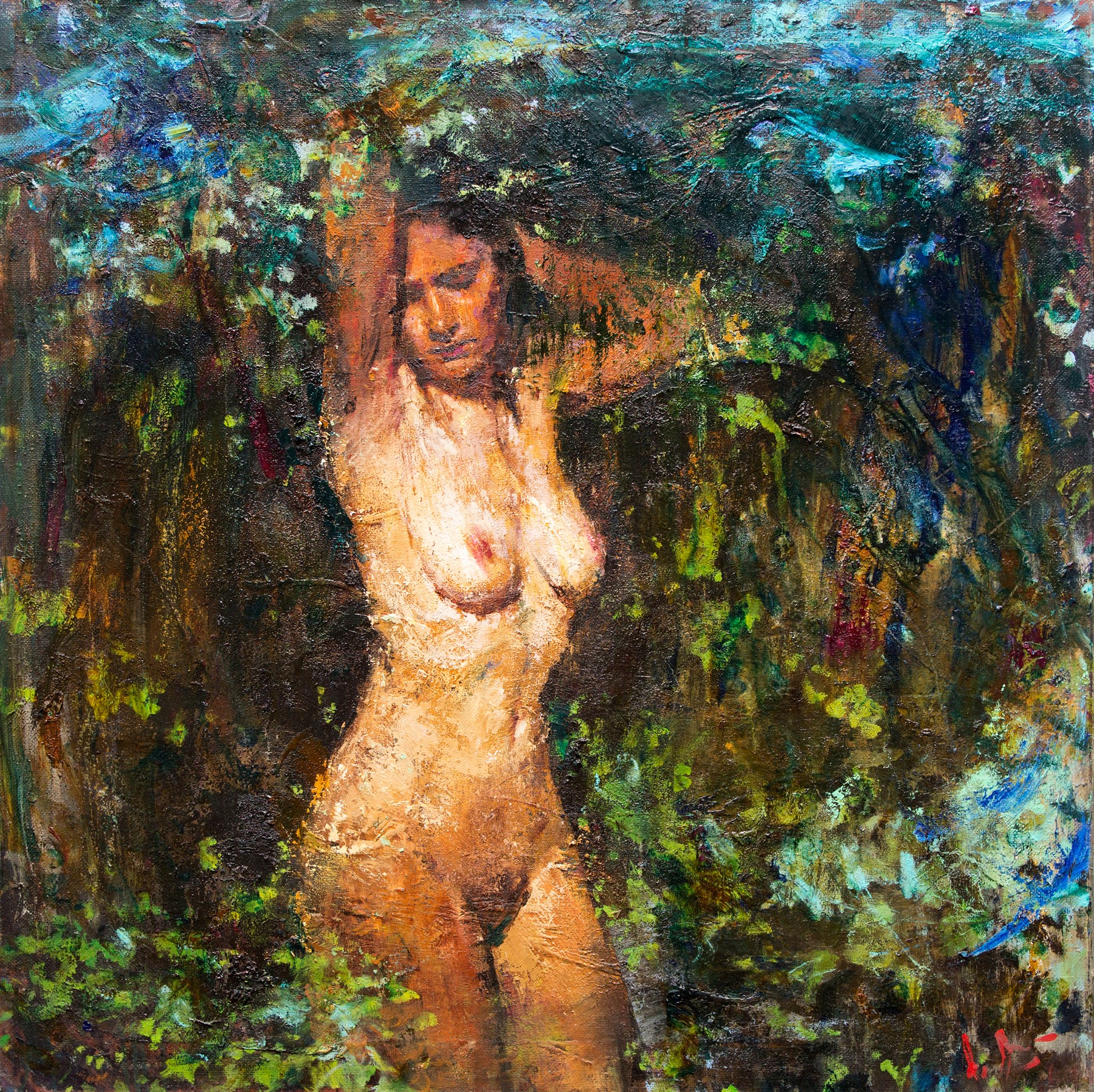 Nude - 1, Anatoly Shumkin, Buy the painting Oil
